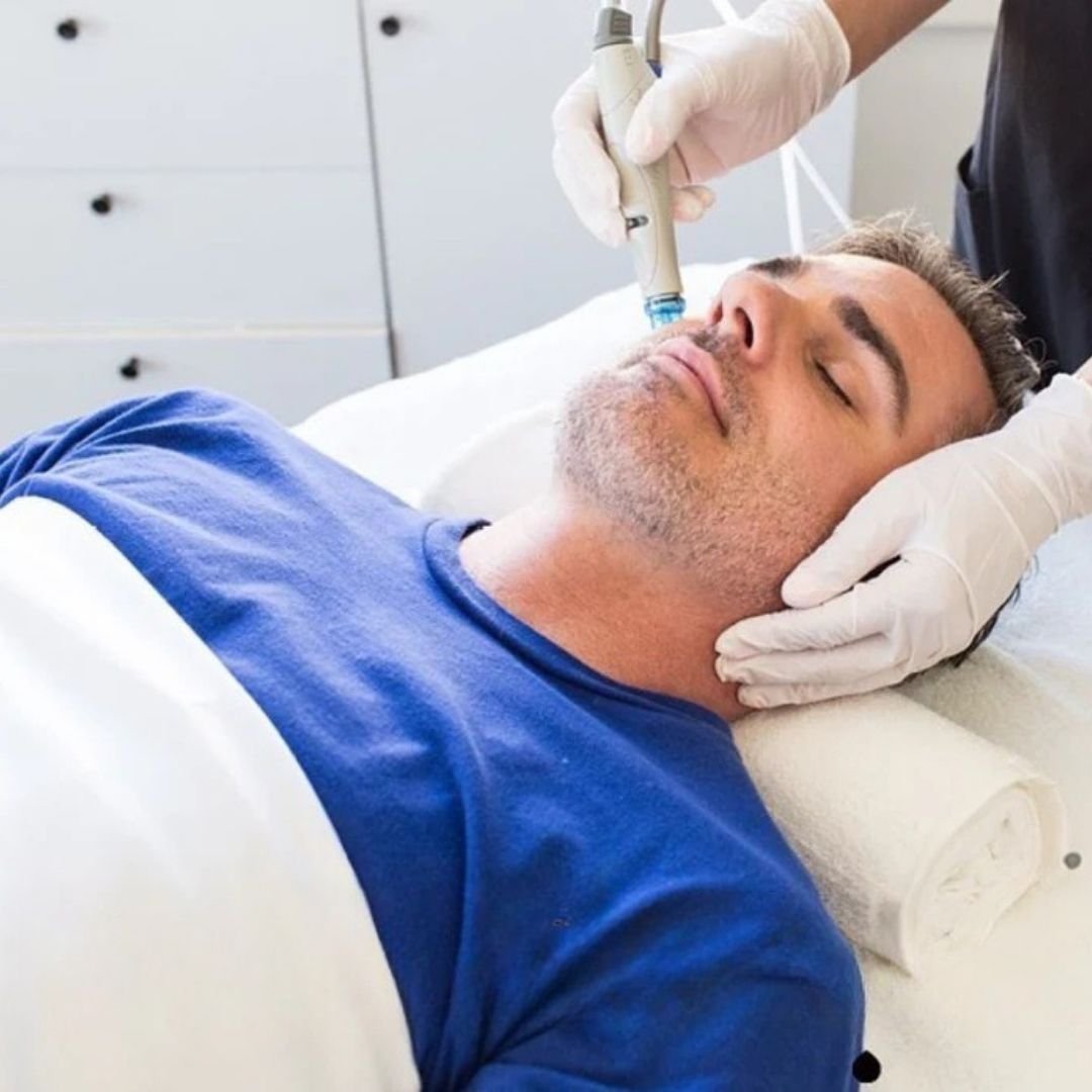 Medical-grade HydraFacial treatment performed by a trained professional in a luxury skin sanctuary in Bengaluru